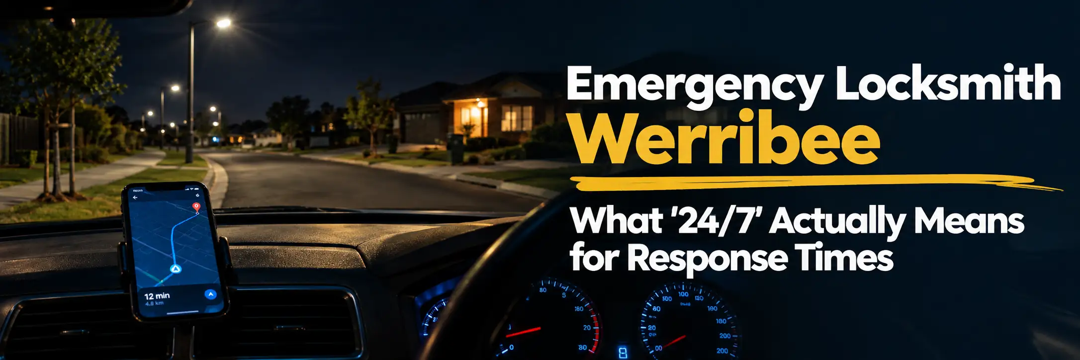Emergency locksmith Werribee 24/7 response times